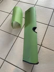 Md 500/HUGHES 369 Rear Metal Landing Gear Fairing. Fixed Price $500.00.