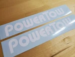 Powertow Decals Stickers Aircraft Tug 10" (2) Gloss White Fast Usa. Fixed Price $19.22.