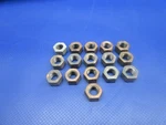 Lycoming Cylinder Base Nut P/n 383-B Lot Of 16 (0925-893). Fixed Price $94.50.