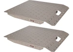 Extreme Max 5001.6764 Aluminum Ramp - 29" 24" 1500 Lbs. Capacity, Set Of. Fixed Price $177.61.