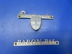 Beech 95-B55 Baron Emblem Set (0621-986). Fixed Price $124.95.