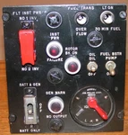 Sikorsky Helicopter Switch Panel H-34 HSS-1 HUS-1 S-58. Fixed Price $150.00.