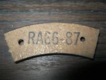 New Old Stock Rapco RA66-87 Pad RA066-30026. Fixed Price $6.00.