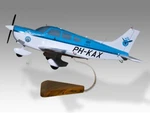 Piper PA-28-181 Archer Ii Klm Aeroclub Desk Wood Airplane Model Large Scale 1/24. Fixed Price $259.16.