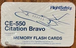 Cessna Citation Bravo (550) Memory Flash Cards. Fixed Price $19.00.