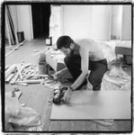 Allan Kaprow Prepares For '18 Happenings 6 Parts' 1959 Old Photo. Fixed Price $6.16.