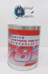 Anderol Synthetic Fire Resistant Hydraulic Fluid Gallon P/n ROYCO782. Fixed Price $35.00.