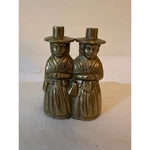 Vtg Brass Two Ladies Bell Shoe. Fixed Price $25.00.
