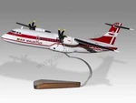 Atr 72-500 Mauritius Solid Mahogany Wood Handmade Desktop Airplane New Model. Fixed Price $221.65.