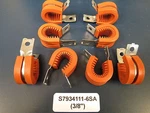 Cushion Loop Clamps Boeing Aerospace Anti-vibration Ribbed (8). Fixed Price $17.50.