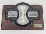 Antique 1888 Weston Electrical Instrument Co. Usa Victorian Volts/amps Meter. Fixed Price $149.99.