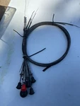 Piper PA-22 Tripacer Push Pull Cables, Throttle, Mixture, Cabin Heat Carb. Fixed Price $300.00.