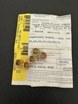 Cessna Aircraft Bushing, P/n NAS75-4-010 (new Surplus) (lot Of 5) Njc. Fixed Price $14.75.