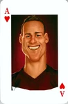 2022 Manly Sea Eagles Nrl Club-issued Card Daly Cherry-evans Ace Of Hearts. Fixed Price $17.93.
