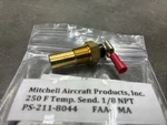 Mitchell Aircraft Products, Temperature Sender Pn PS-8044, 10-25005. Fixed Price $40.00.