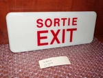Hella Aircraft Exit/sortie Sign 9EL400903-00. Fixed Price $50.00.