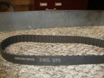 Wa Whitney Y" Timing Belt 647-246; Browning, Gates, Goodyear 240L-075. Fixed Price $25.00.