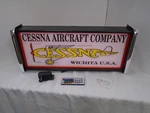 Cessna Aircraft Led Display Lighted Sign Lightbox Wall Hanging. Fixed Price $125.00.