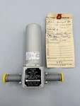 1964 Usn Gravity Suit Valve Filter Anti-g With Aircraft Equipment Tag Nas. Fixed Price $55.00.