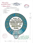 Aeroplane Propeller Decal Bristol 1910- 20S Water Slide WW1. Fixed Price $85.00.
