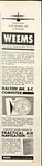 1962 Weems System Of Navigation Dalton Mk 8-C Annapolis Md Vintage Print Ad. Fixed Price $10.73.