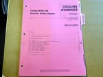 Collins WXR-150 Radar System Install Manual. Fixed Price $127.19.