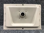 95-554036-75 Beechcraft 95-B55 Fresh Air Duct Assembly (corner Damage). Fixed Price $56.00.