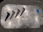 Beech Bonanza L/h Engine Access Door/louver, 002-410023-1 Missing One. Fixed Price $60.00.