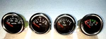 Gauges Set ( 4 Pc) - Oil Pressure Temp Volt Fuel 2" Electric Bc. Fixed Price $23.50.