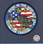 OH-6 Cayuse Army Aviation Hughes Helicopter Company Unit Patch. Fixed Price $11.99.