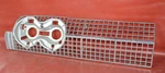 Nto 1963 Lincoln Continental Rh Passenger Grille Half Headlight Housing. Fixed Price $425.00.