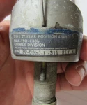 Grimes Rear Position Aircraft Light With Bulb P/n 30-0030-1-311 As Removed. Fixed Price $41.99.