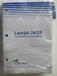 Cae Simuflite Learjet 24/25 Cockpit Reference Handbook *new-sealed*. Fixed Price $125.00.