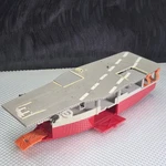 Vintage 1988 Micro Machines & 3/4" Aircraft Carrier Incomplete For Parts. Fixed Price $9.99.
