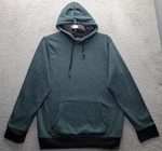 Steve's Jeans Hoodie Mens Multi Fleece Lined Raglan Sleeve Drawstring Pullover. Fixed Price $16.80.