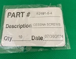 S2191-8-4 Cessna Screw (pack Of 10). Fixed Price $50.00.