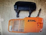 Oem Stihl Chainsaw 1120 007 1000 Quick Stop Kit Clutch Cover Brake Handle. Fixed Price $45.00.