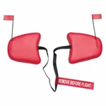 Piper PA-28-180 Archer Cowl Plugs W/ Rbf Streamer. Fixed Price $169.95.