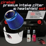 Reusable Cold Air Intake Filter And Heat Shield Kit Universal For Mini Cooper. Fixed Price $69.99.