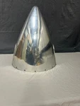 Mccauley P/n D2747 Polished Bladed Propeller Spinner Dome. Fixed Price $250.00.