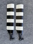 Robinson R22 Helicopter Tail Rotor Blade Set (for Display). Fixed Price $550.00.