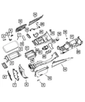 Genuine Mopar Hinge Cover 68213458AA. Fixed Price $30.42.