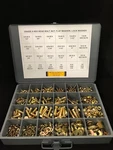 980PCS Assortment Kit- Grade Bolt, Nut, Washer, & Lock 1/4 5/16 3/8. Fixed Price $114.99.