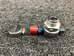 C166006-0201 (use: 9912057-15) Cessna 421B Oxygen Outlet Assembly W Lid. Fixed Price $39.20.