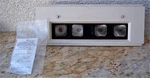 Boeing 747 Overhead Aircraft Psu Light Panel Passenger Fixture Assembly Plane. Fixed Price $45.00.