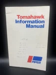Piper Tomahawk Information Manual, 1978 PA-38-112 Report 2126 Vg. Fixed Price $23.80.