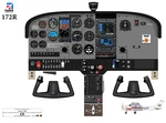 Cessna 172R With Aspen Avionics Cockpit Training Poster. Fixed Price $47.10.