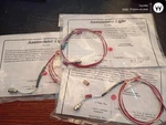 Red Annunciator Light AL-1R P/n 10-04164 Electronics International. Fixed Price $50.00.