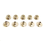Pull The Dot Snap Fastener, Stud & Post Only, Nickel Plated Brass, 5 Piece Set. Fixed Price $14.89.
