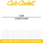 Cub Cadet 503-01858 Cable Winch Relay Outlet Challenger MX750 MX550 Eps. Fixed Price $113.50.